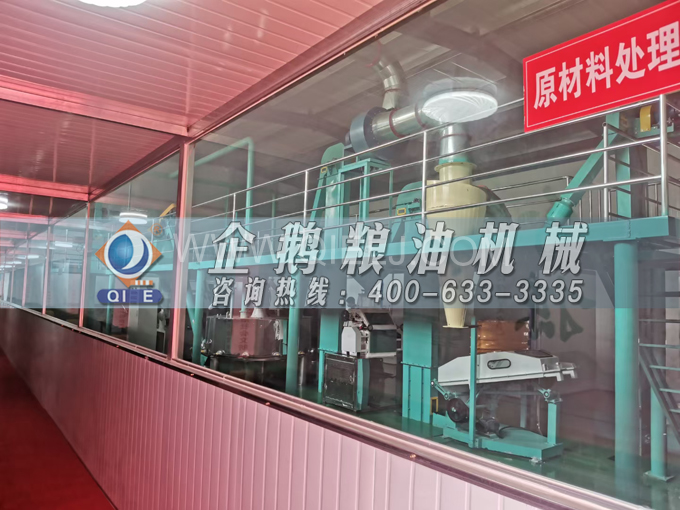企鵝機械提供全套花生油提取設(shè)備，服務周到獲稱贊(圖3)